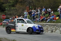 Damiano Poltronieri al Rally Valle d'Aosta